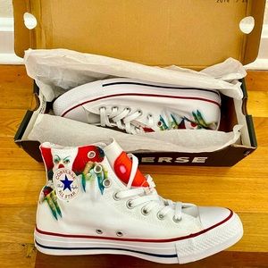 Scary Clown Converse Shoes